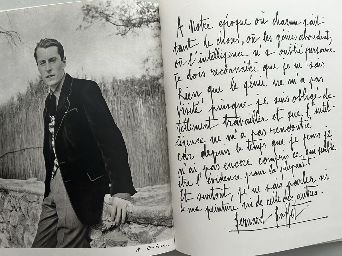 Libri: Bernard Buffet, Kunstband "Art et Style 45" Selten – Usato da Zürich venduto da Coffeetable88 1
