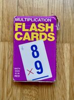 Multiplikation Flash Cards, neu & ungeöffnet, 90er USA