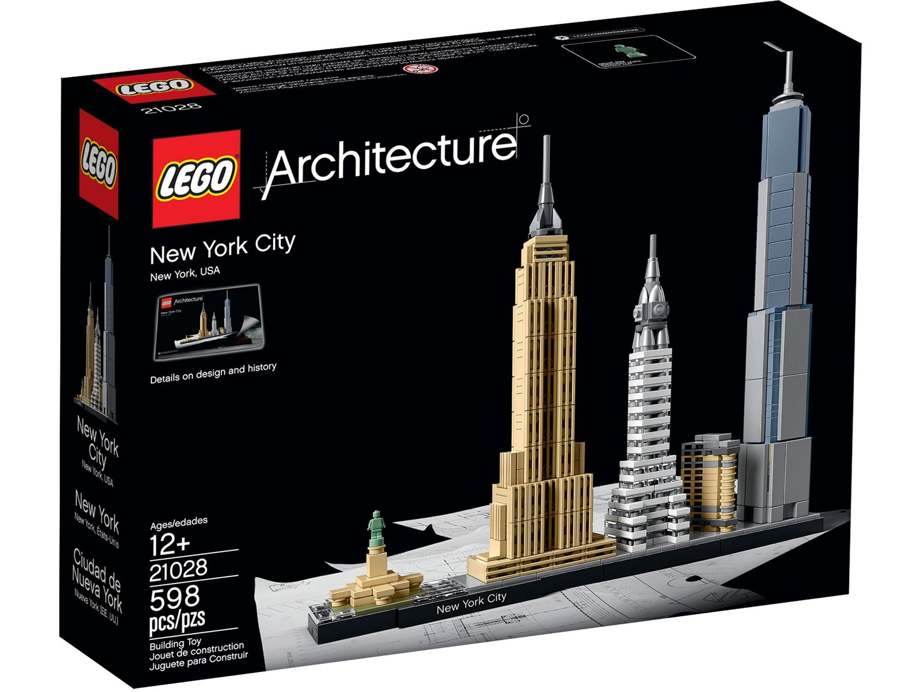 Lego Kit di costruzioni: 21028 New York City – Nuovo e nell'imballaggio originale da St. Gallen venduto da brickli