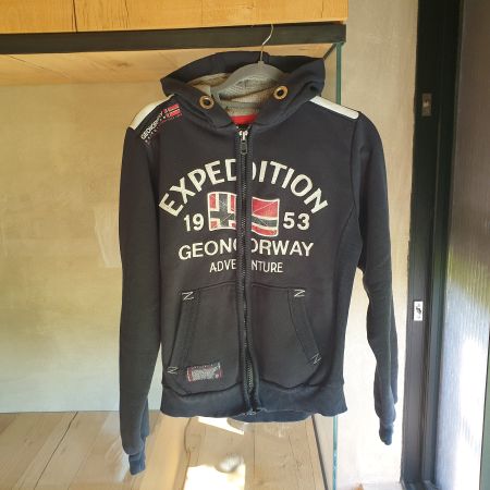 🐸 GEOGRAPHICAL NORWAY KAPUZENJACKE HOODIE JACKE GEONORWAY M