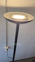 Schwarze Stehlampe, dimmbar,