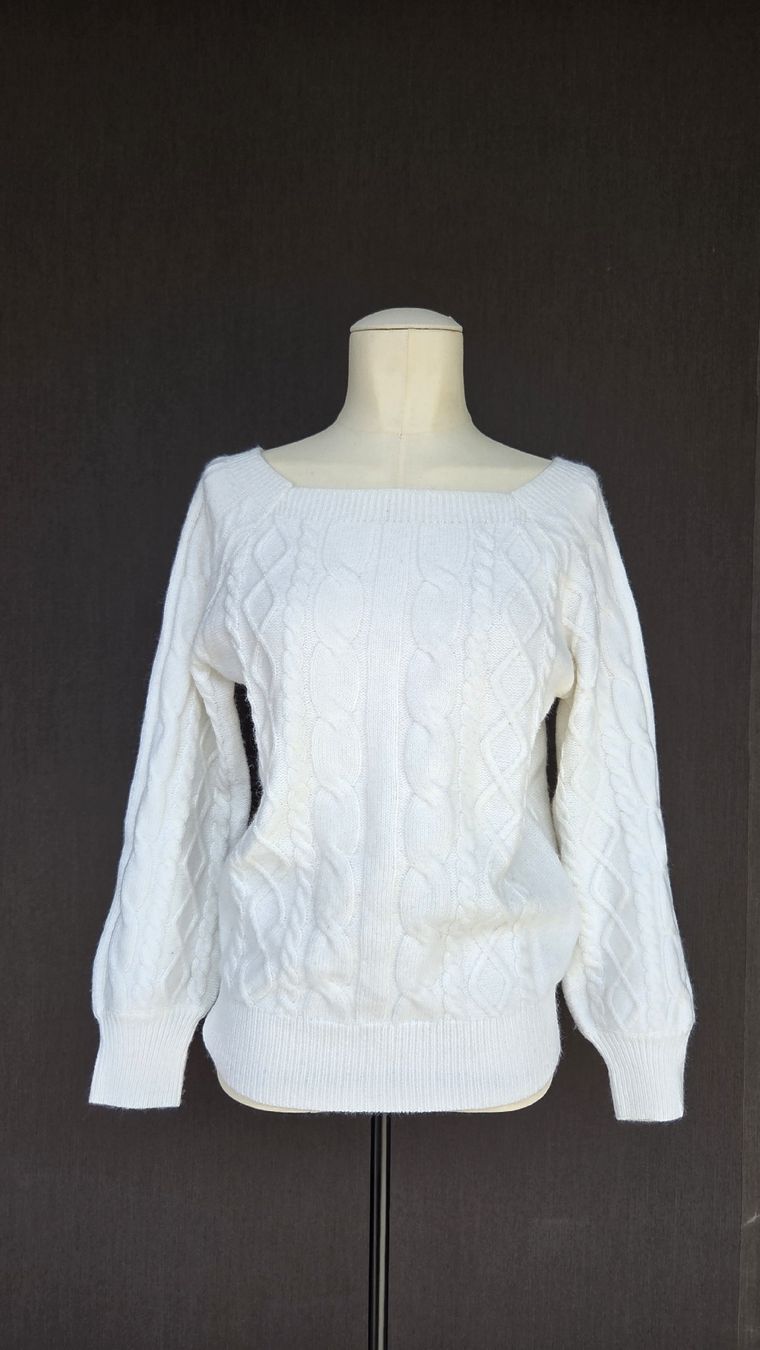 Pullover & Sweatshirts: Pullover von Rihoas in S mit Zopfmuster  – Neu (gemäss Beschreibung) aus Kreuzlingen von MeinKleinesAtelier