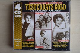 4CD Box: Yesterdays Gold - 96 Golden Oldies (808)