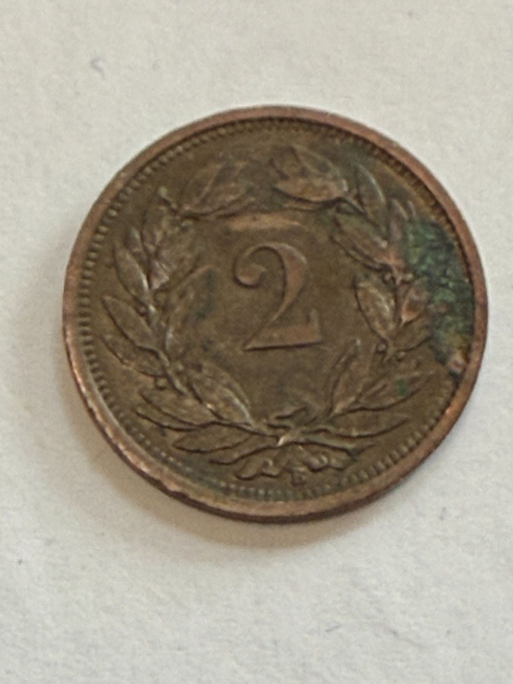 Toutes les monnaies: 2 Rp. 1937 – D'occasion à Saas-Fee par edy_z6q9 1