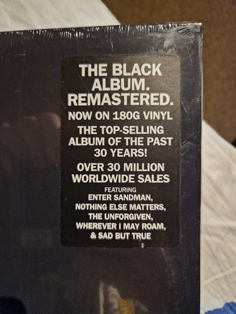 Dischi in vinile: Metallica -Same, Reissue, Remastered, – Nuovo e nell'imballaggio originale da Brittnau venduto da Zibu 1