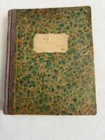 Handschriftliches Buch von Friederich Stump 1861 Rietwies