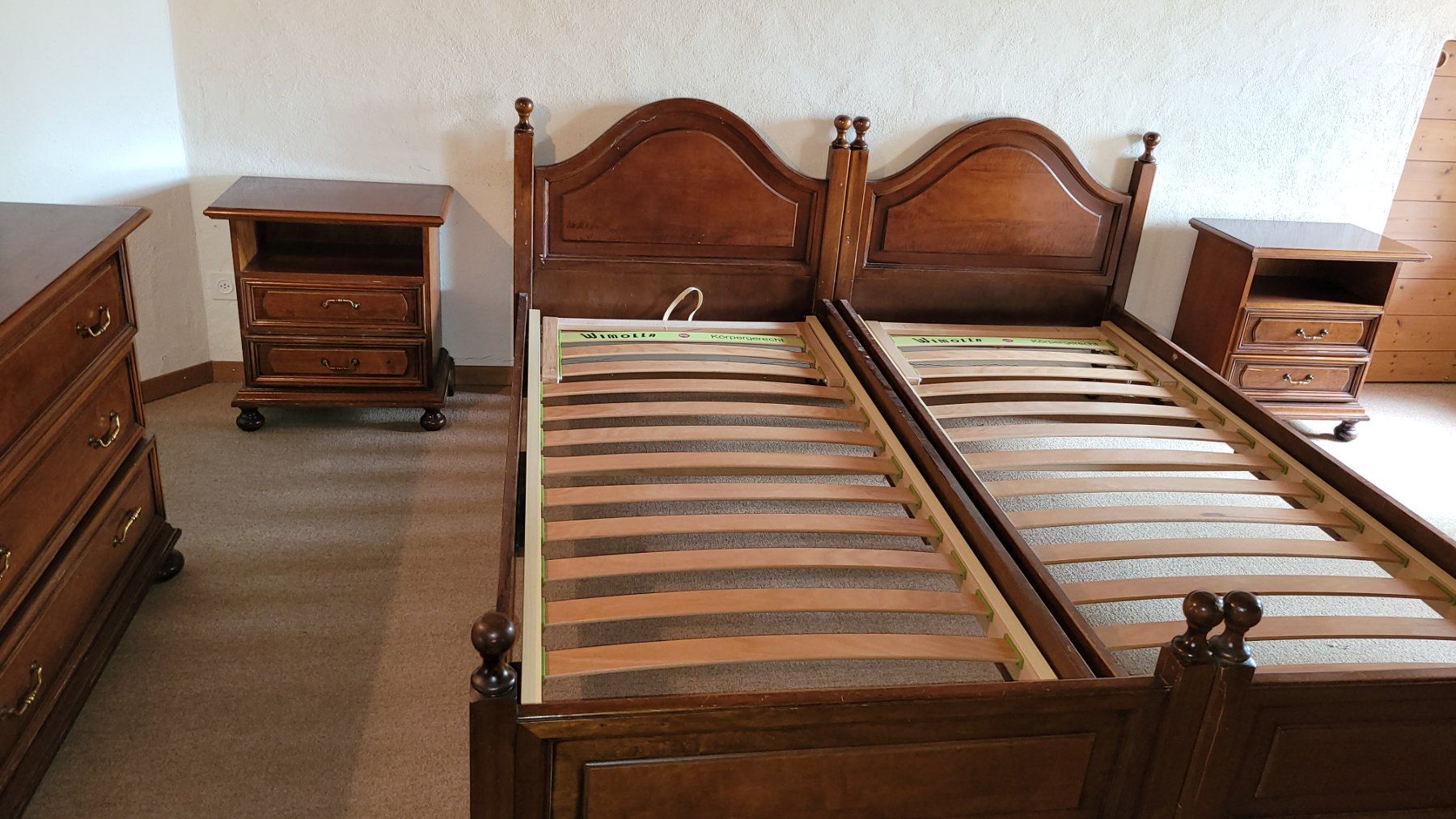 Letti: Doppelbett inkl. Wimolla-Lattenroste 180x200 – Usato da Braunau venduto da rol_87rc 1