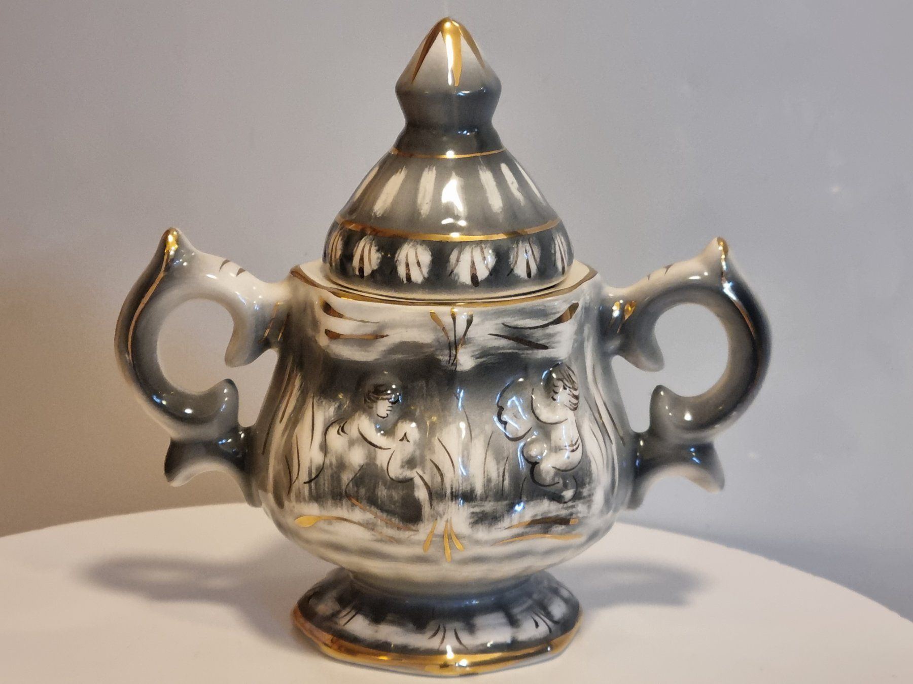 Set di piatti: Alcobaça Kaffee-Set Barock Rokoko Portugal – Usato da Scharnachtal venduto da devin03 9