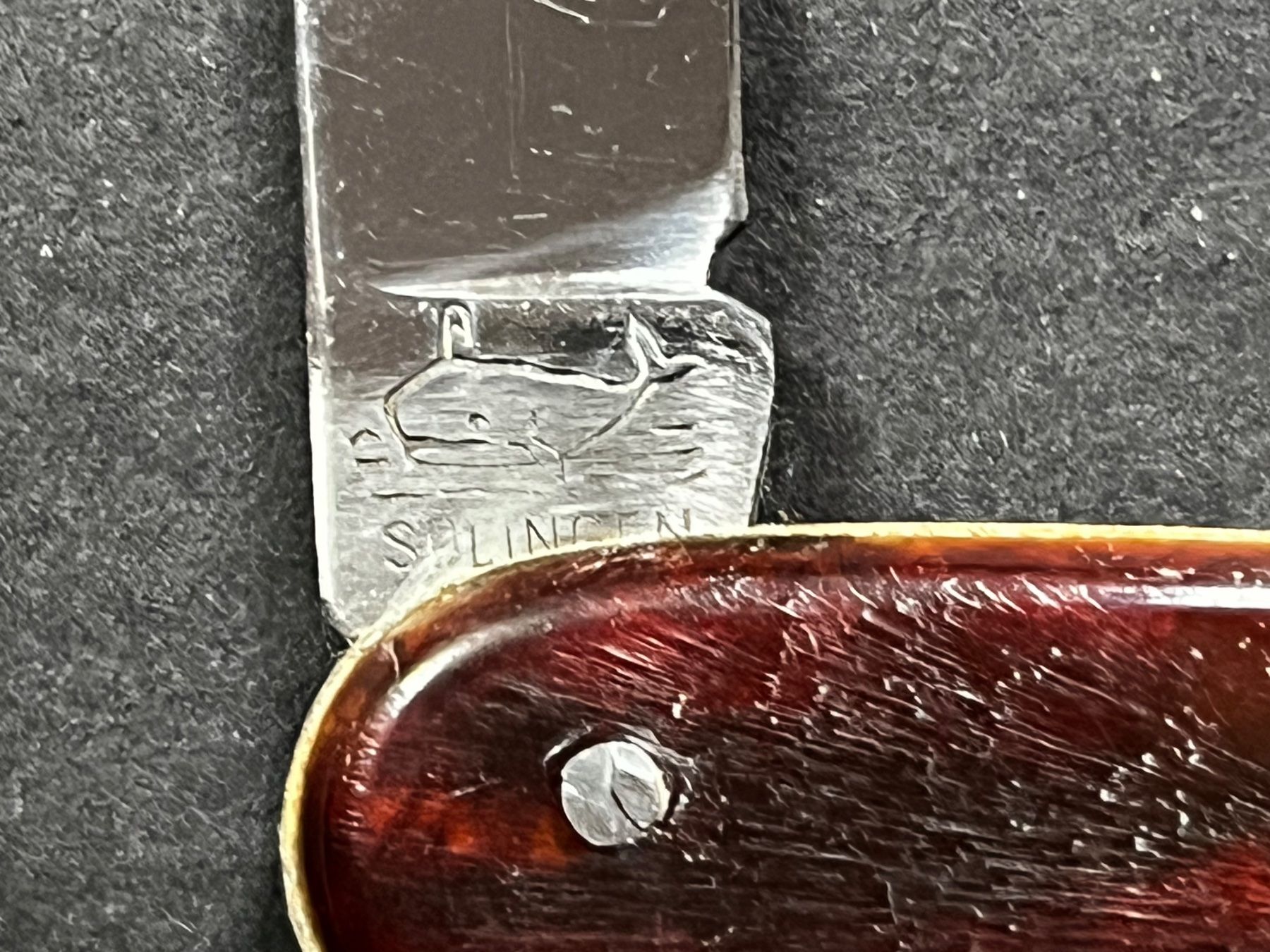 Solingen Coltelli tascabile: Altes Sackmesser von Richartz Solingen 92 mm - selten – Usato da Zürich venduto da FV.vintage 2