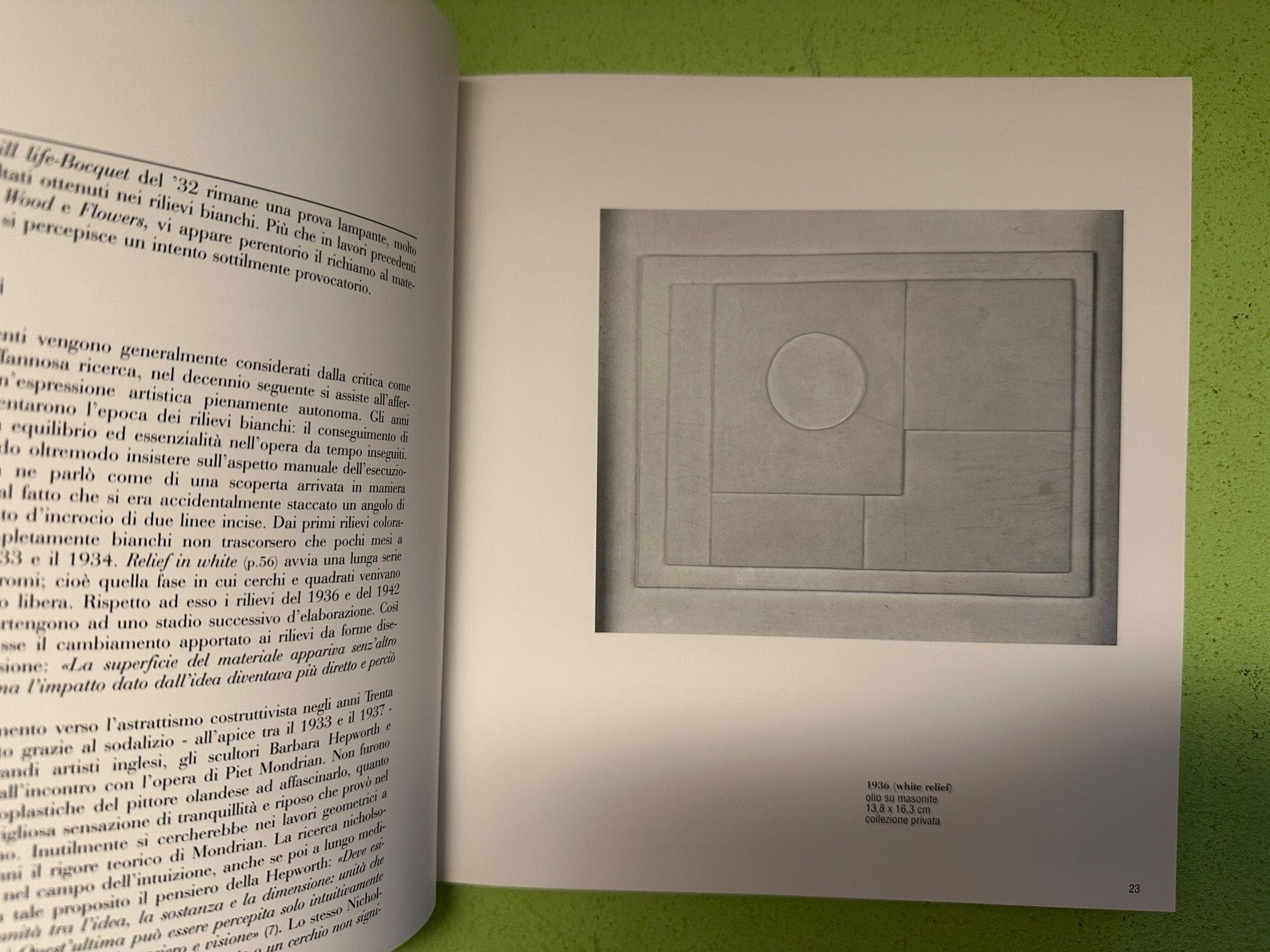 Bücher: Simone Soldini: Ben Nicholson. opere dal 1921 al 1981. – Gebraucht aus Zürich von allp 5
