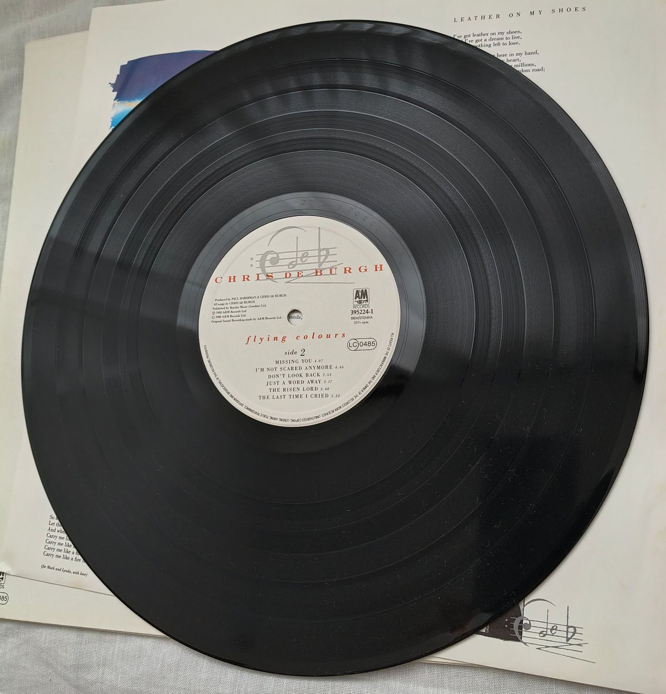 Dischi in vinile: LP "CHRIS DE BURGH - flying colours" – Usato da Binningen venduto da mar_2jlr 7