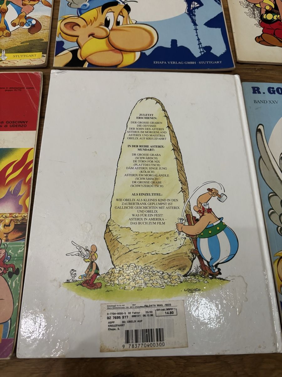 Fumetti: Asterix Comic Sammlung Lot 60-80er – Usato da Oetwil an der Limmat venduto da misssenzapensieri 4