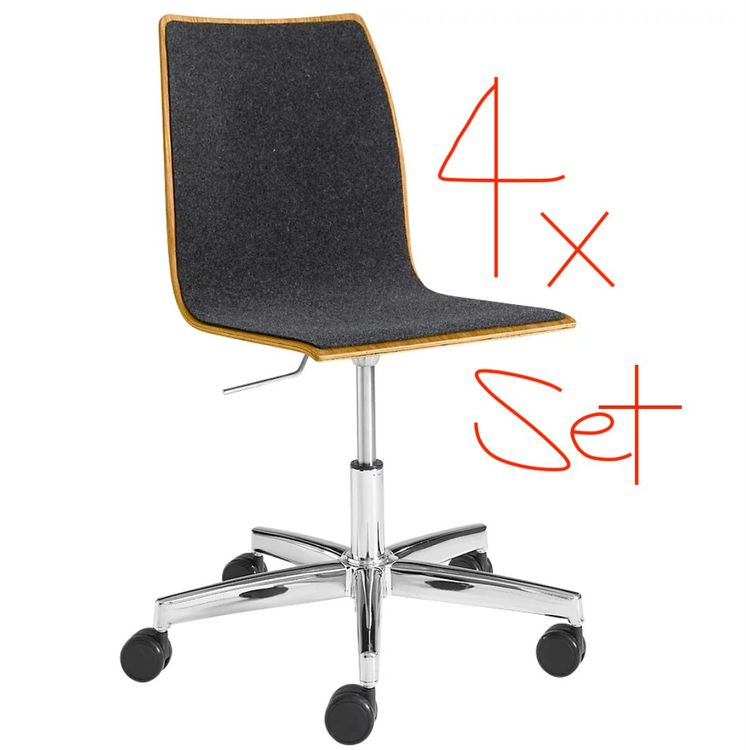 4er Set Konferenzstühle Topstar 420, höhenverstellbar Sitz/R (Neu ...