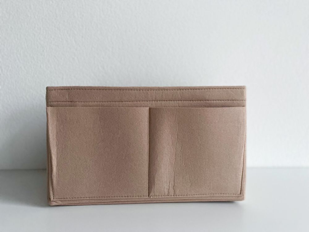 DELORIGIN Geldbörsen Organizer Set | 4-teilig In 3 Größen | Filz Einsätze Mit Ösen | Für Handtaschen