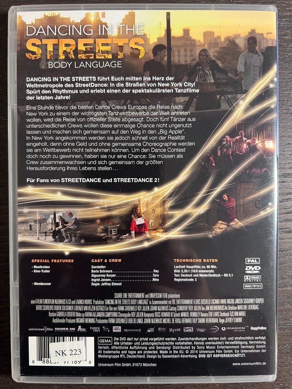 Tutti i DVDs: Dancing in the Streets - Body Language – Usato da Zürich venduto da FilmFreunde 1