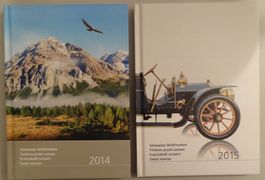 Schweiz: Jahrbücher 1985-2015, ohne Marken, mit Vignetten