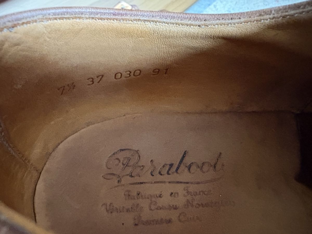 Paraboot Chaussures hommes: Chaussures Paraboot taille 41 – D'occasion à Fribourg par ciboulette2000 6