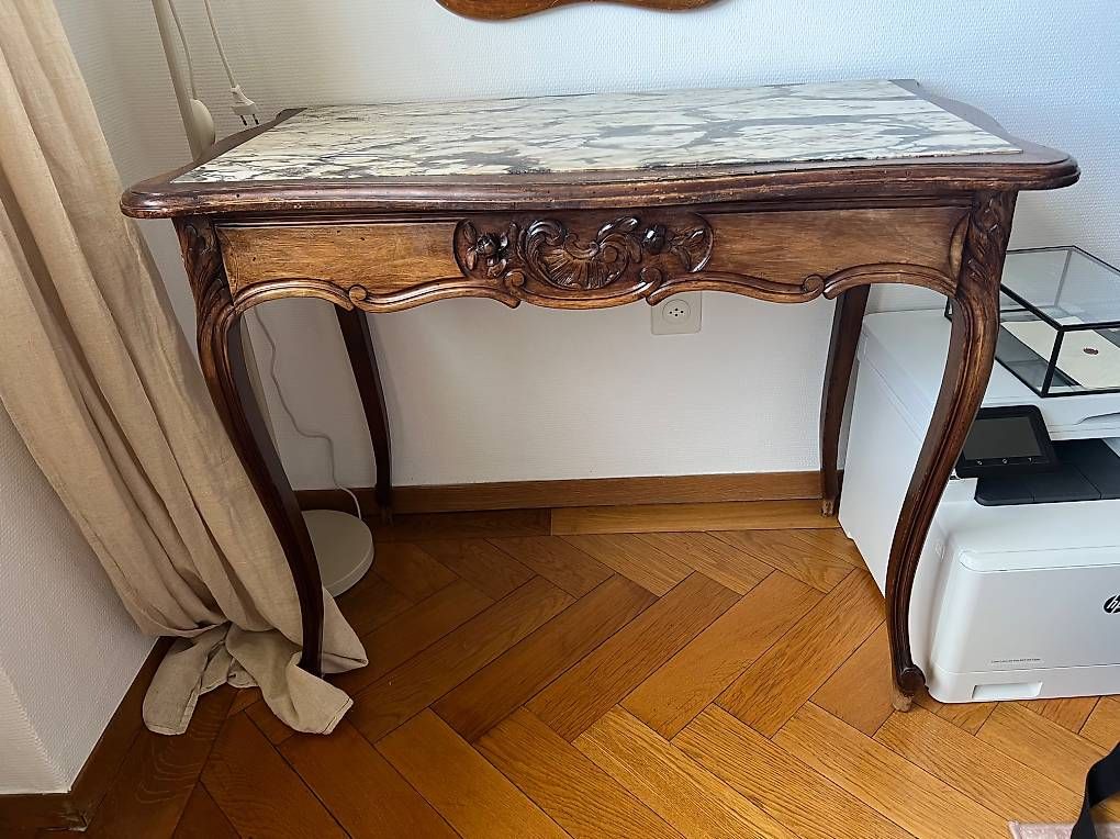 Tavoli da trucco: Antique marble top dressing table – Usato da Zürich venduto da gre_8tc2 1
