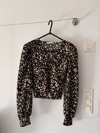 Leoprint Bluse