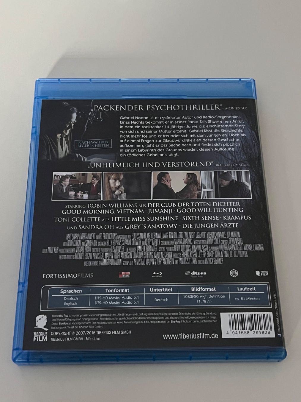 Tutti i DVDs: Blu-ray The Night Listener - Robin Williams – Usato da Altstätten SG venduto da sheamus 1