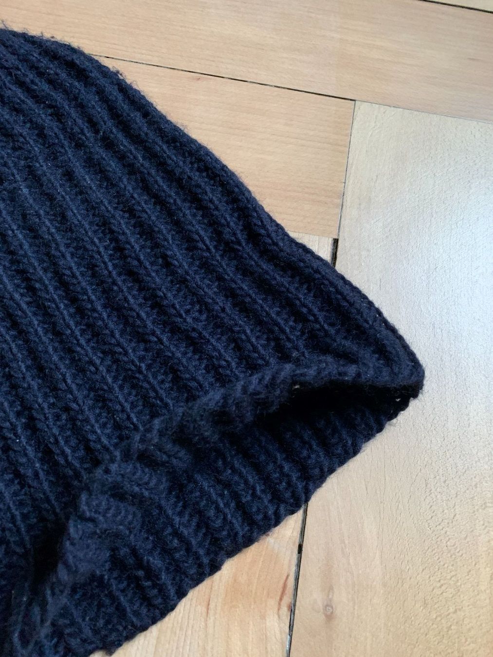 Copricapi, berretti & cappellini: Strickkappe dunkelblau gross – Usato da Zürich venduto da Diazaio 1