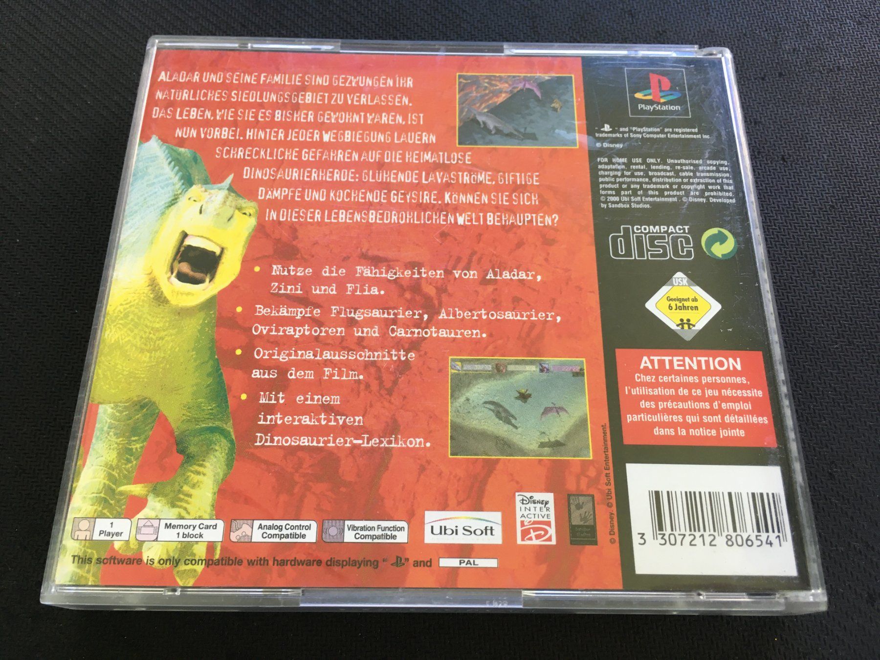 Sony Giochi: Disney's Dinosaurier - Playstation 1 / PS1 – Usato da St.Gallen venduto da Punktchen01 2
