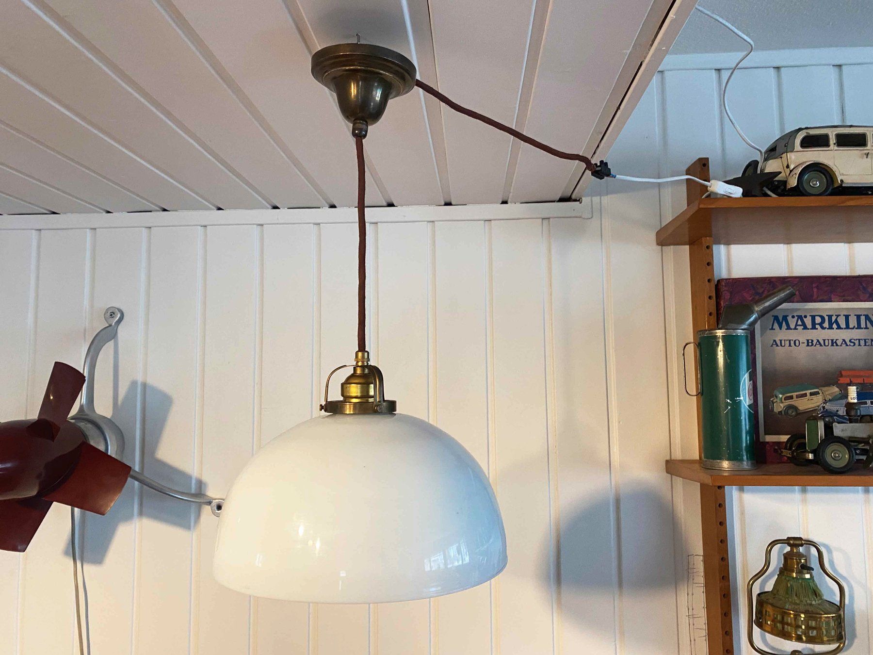 Lampadari & plafoniere: Opal Glas Deckenleuchte – Usato da Beringen venduto da Kultgut 8