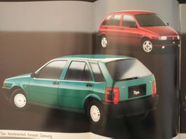 Prospekt Fiat Tipo 1992 DGT 2.0 i.e.16v 1992