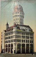 AK. Urania Sternwarte & Restaurant und Geschäften ca.1905.
