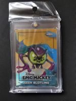 Topps Disney Epic Mickey EM-19 card, Numbered 17/50