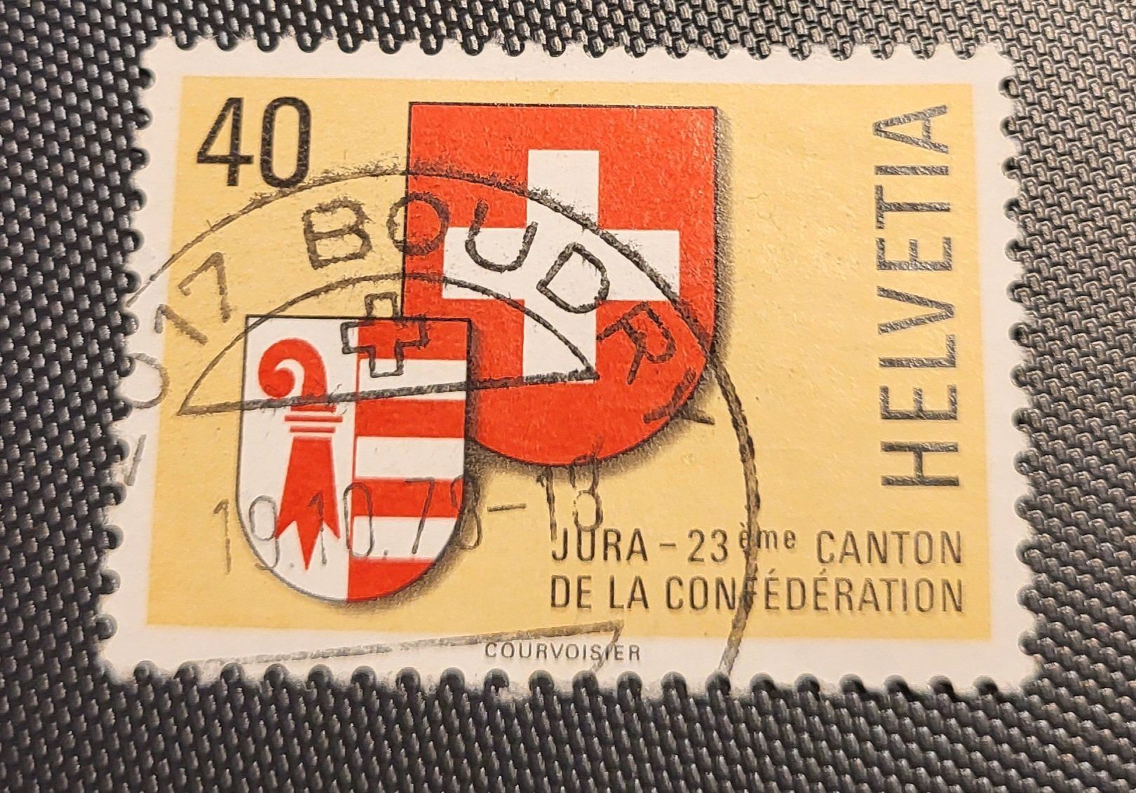 Alle Briefmarken: Vollstempel Boudry briefmarke – Gebraucht aus St Gallen von Stampsalshobby