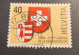 Vollstempel Boudry briefmarke