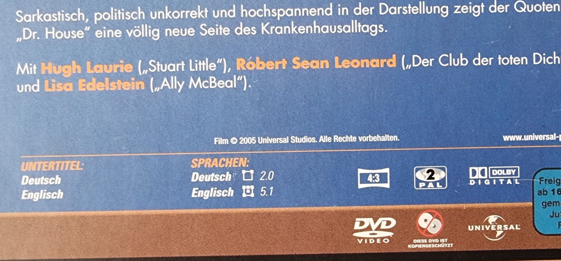 Tutti i DVDs: DVD Dr. House Staffel 1,2,4 – Usato da Oetwil am See venduto da fineli2 1