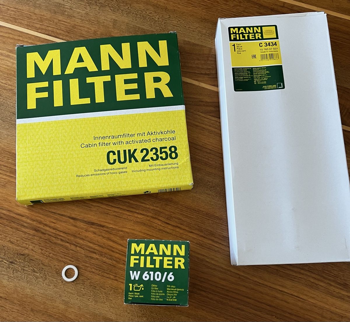 Tutti pezzi di ricambio auto: Filter Set Honda Accord CL9 – Nuovo e nell'imballaggio originale da Winterthur venduto da Creek3