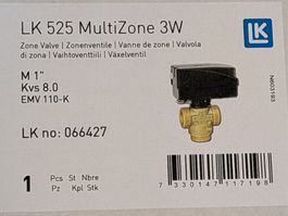 Zonenventil LK 525 MultiZone 3Weg - neu in OVP