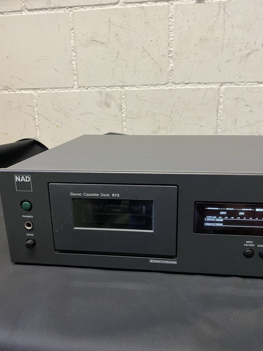 Musicassette: NAD Stereo Cassette Deck 613 – Usato da Luzern venduto da Harikan 1