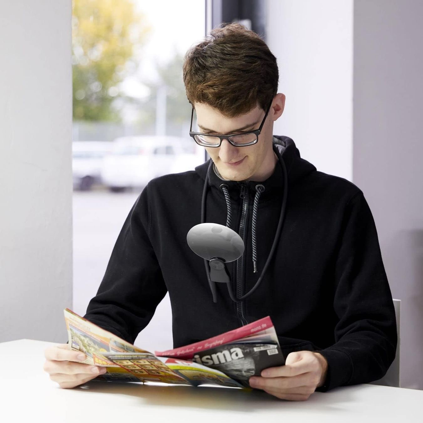 Altro per Ottica: Tragbare Flexible Halslupe 4X und 2X – Nuovo e nell'imballaggio originale da Châtelaine venduto da topshop.switzerland 8