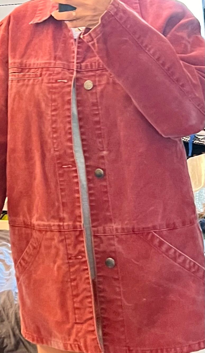 Giacche: Vintage MOUSQUETON red cotton jacket – Nuovo (secondo la descrizione) da Lausanne venduto da NYC67 8