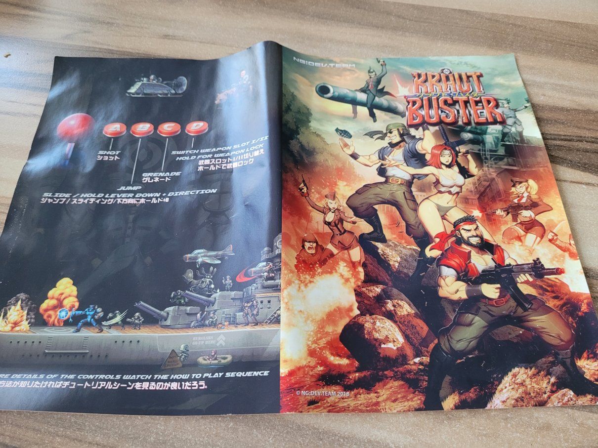 Snk Giochi: KRAUT BUSTER - MVS - NEO-GEO – Usato da Basel venduto da Agentraw 5