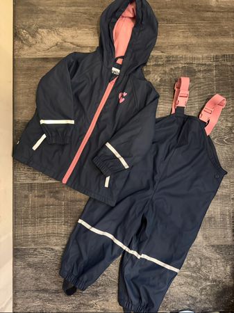 LUPILU ☔️ ensemble pluie/neige fourrée 86/92