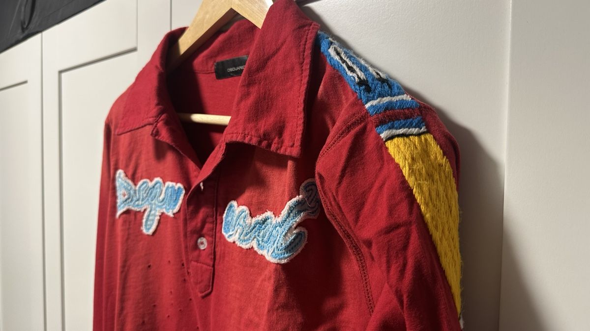 Polos: Dsquared Shirt M L Longsleeve washed destroyed boho – D'occasion à Stetten AG par rai_hy6h 2