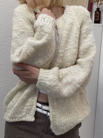 Handgestrickte Cardigan