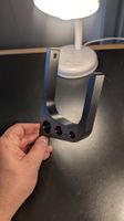 2 Ganci a U stampato in 3D PETG massiccio 100% – 30×80mm