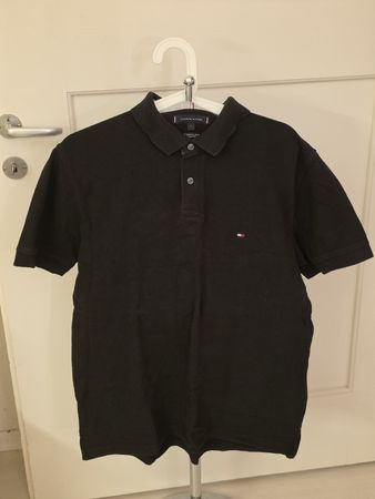Tommy Hilfiger Polo Shirt schwarz Grösse L neuwertig