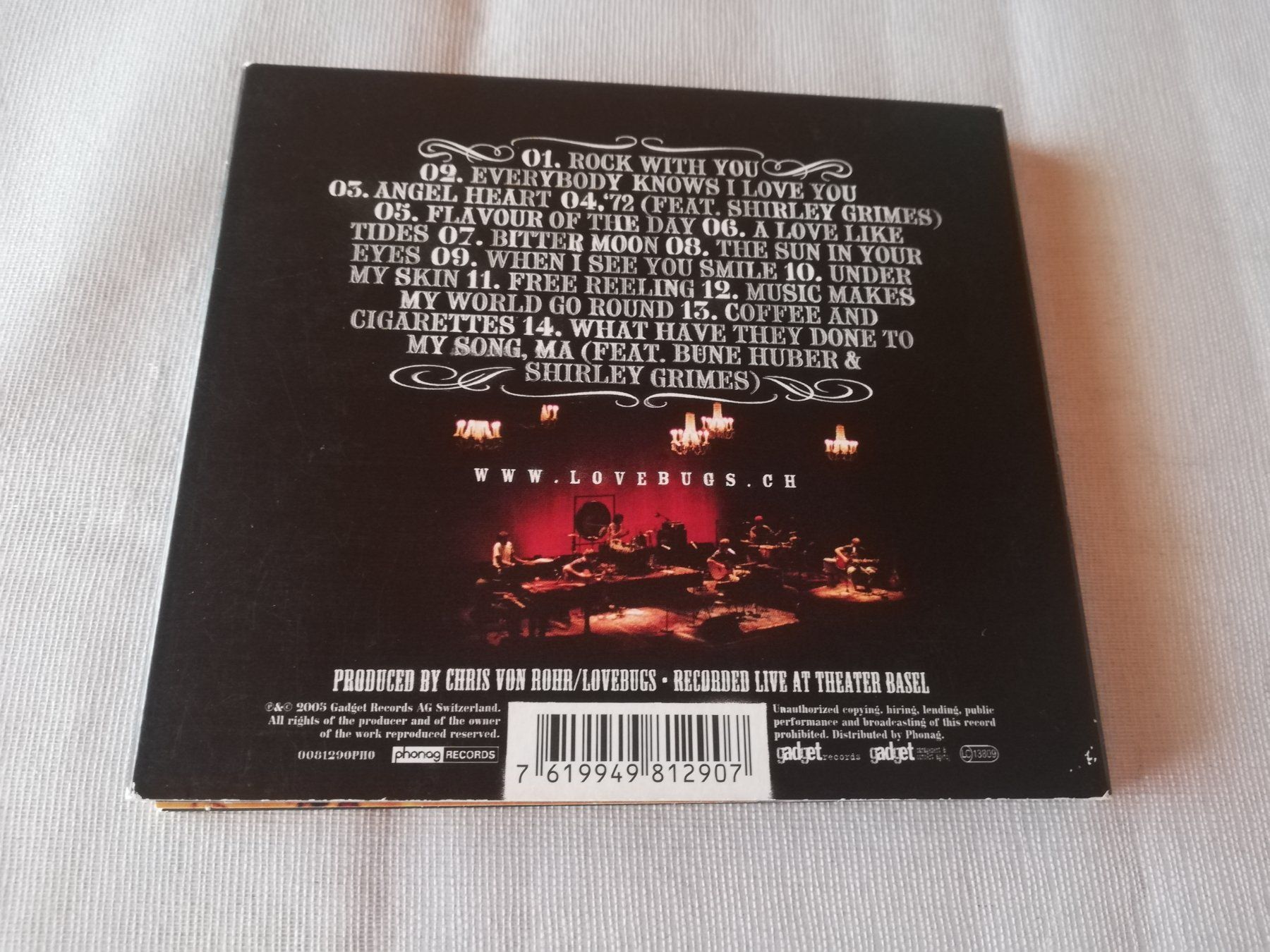 CD: LOVEBUGS - NAKED – Usato da Bern venduto da Vinylsound.ch 1