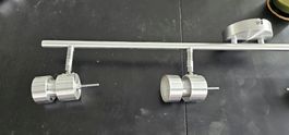 Deckenleuchte 4-flammig Aluminium GU10 gebrauchter Zustand