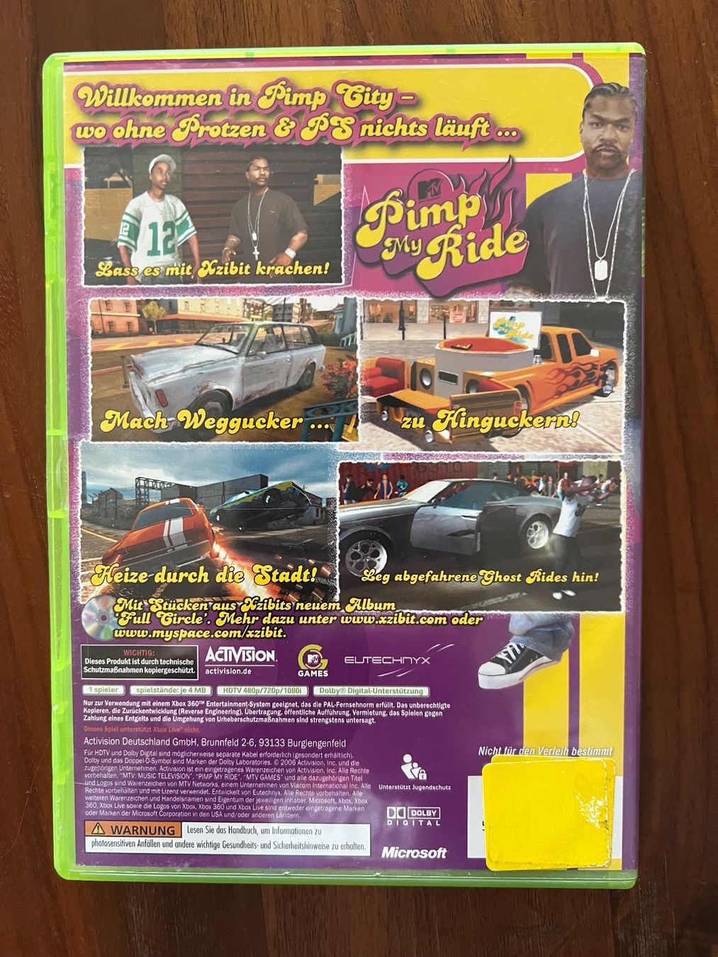 Giochi: MTV Pimp my Ride Xbox 360 – Usato da Dübendorf venduto da CellarSeller 1