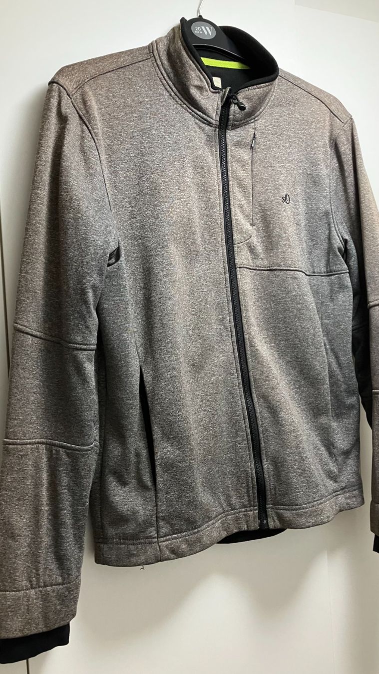 S.Oliver Giacche: s.Oliver Herren Softshelljacke Grau – Grösse M – Usato da Wabern venduto da koe_97bw 1