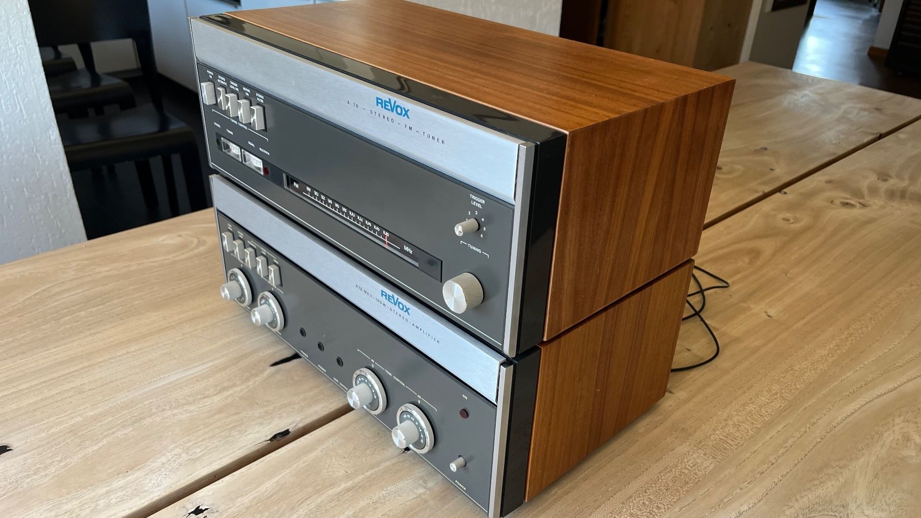 Revox Amplificatori: Revox Anlage A78 MKII/A76/B790 – Usato da Wagen venduto da Heisch1 4
