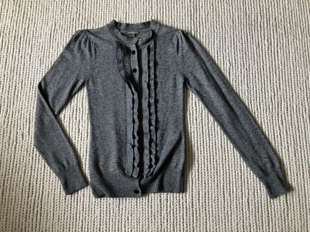 JJB BENSON tolles Strickjäckchen mit Wolle und Cashmere Gr.S